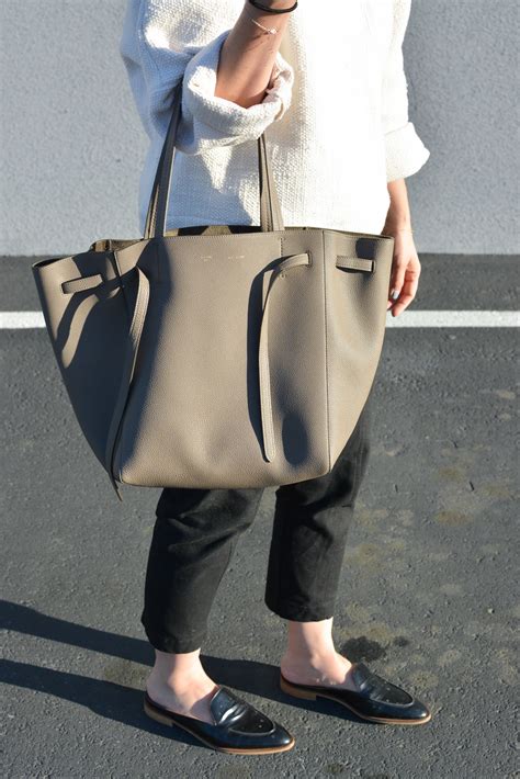 celine cabas phantom tote review.